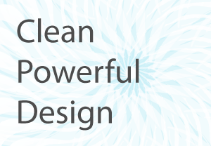 Clean Powerful Design